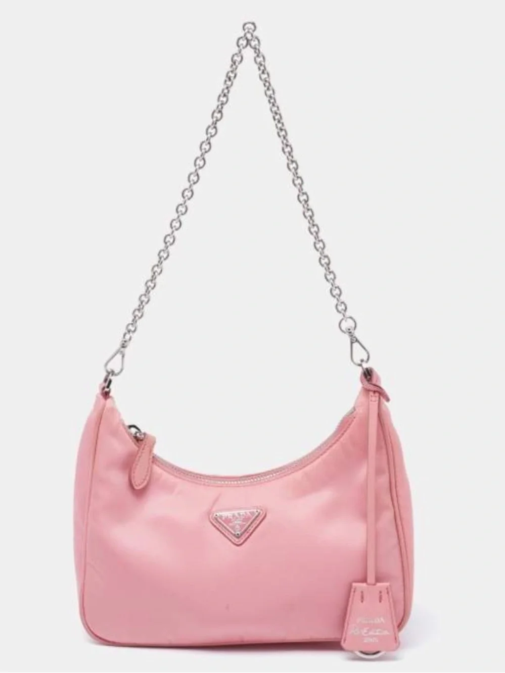 Prada Pink Nylon Re-Edition 2005 Shoulder Bag